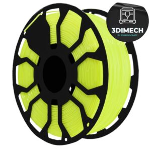 Filamento PLA Amarillo Fluor Hellbot Ecofila Lock 1kg 1.75mm