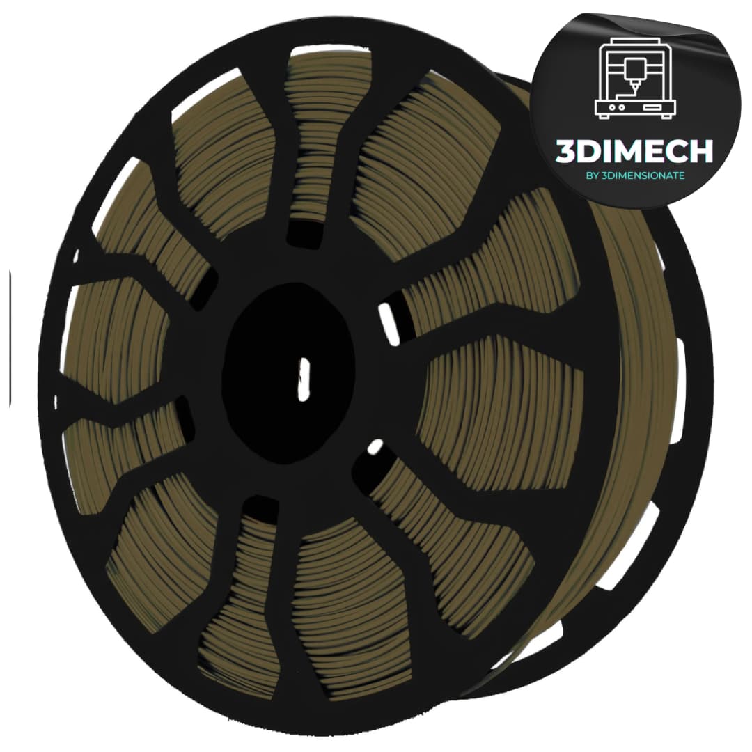 Filamento PLA Bronce Hellbot Ecofila Lock 1kg 1.75mm