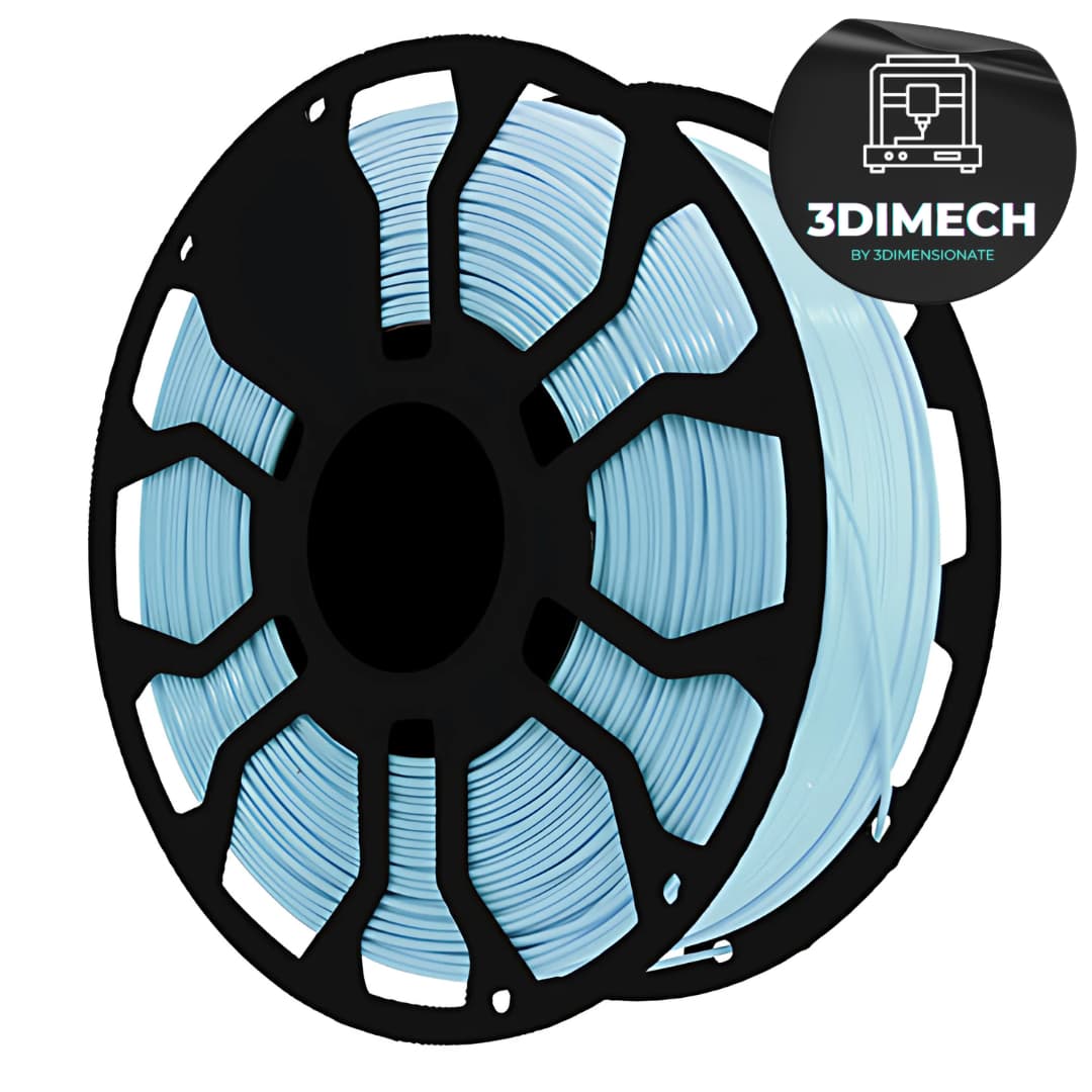 Filamento PLA Celeste Pastel Hellbot Ecofila Lock 1kg 1.75mm