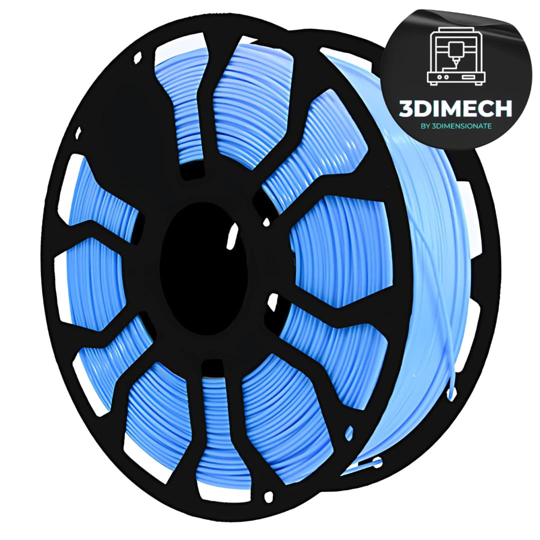 Filamento PLA Celeste Hellbot Ecofila Lock 1kg 1.75mm