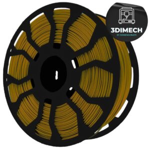 Filamento PLA Dorado Hellbot Ecofila Lock 1kg 1.75mm