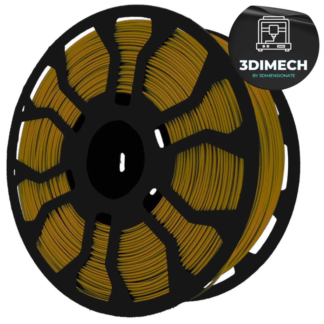 Filamento PLA Dorado Hellbot Ecofila Lock 1kg 1.75mm