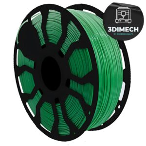 Filamento PLA Esmeralda Traslucido Hellbot Ecofila Lock 1kg 1.75mm
