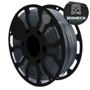 Filamento PLA Gris Grafito Hellbot Ecofila Lock 1kg 1.75mm