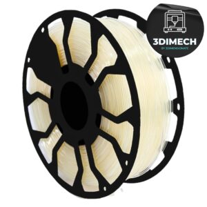 Filamento PLA Natural Cristal Hellbot Ecofila 1kg 1.75mm