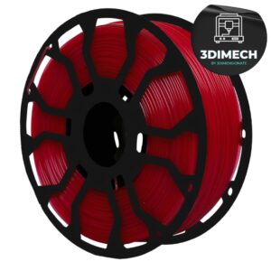 Filamento PLA Rubí Translúcido Hellbot Ecofila 1kg 1.75mm