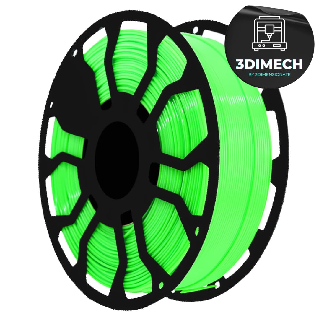 Filamento PLA Verde Flúor Hellbot Ecofila 1kg 1.75mm