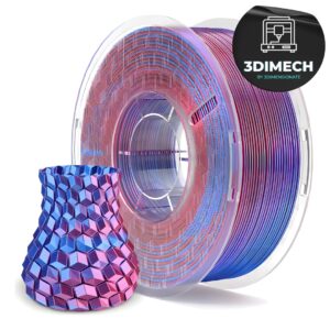 Filamento PLA Azul Morado Silk Elegoo Premium