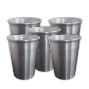 Vaso Chop Aluminio 1000ml Litro Para Impresión 3D + STL Personalizado (Pack x5)