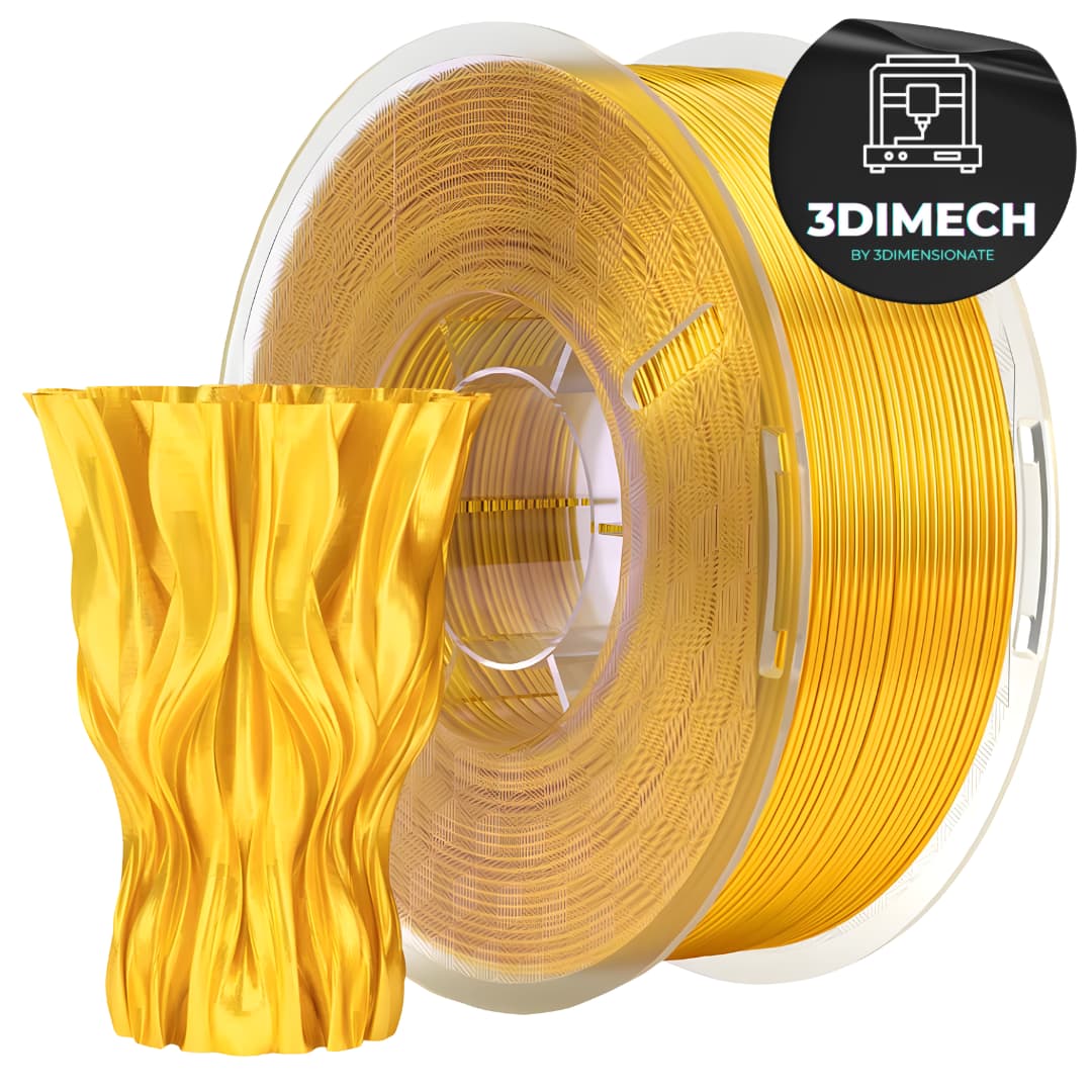 Filamento PLA Dorado Silk Elegoo Premium