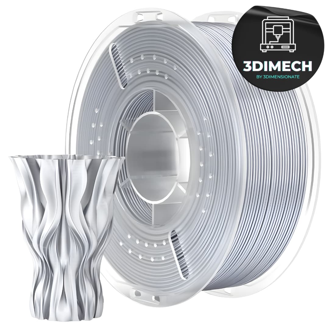 Filamento PLA Plateado Silk Elegoo Premium