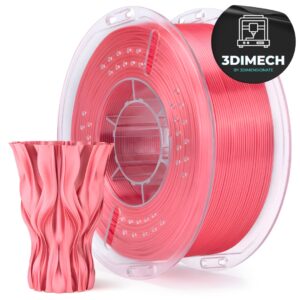 Filamento PLA Rosa Coral Silk Elegoo Premium