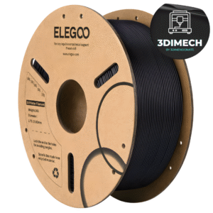 Filamento Elegoo PLA Fibra de Carbono Negro 1kg 1.75mm