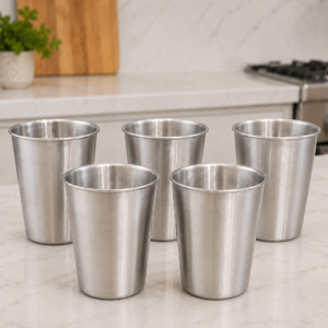 Vaso Chop Aluminio 650Ml Conico Impresión 3D + Stl (Pack X5)