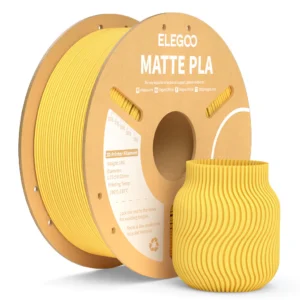 Filamento Pla Mate Amarillo Soleado Elegoo Premium 1Kg 1.75Mm