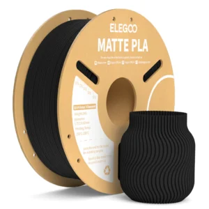 Filamento Pla Mate Negro Elegoo Premium 1Kg 1.75Mm