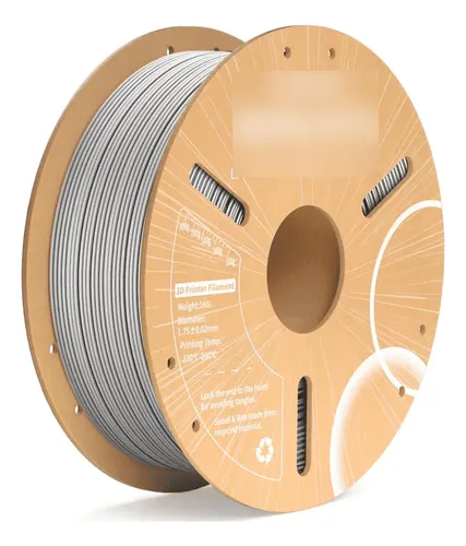 Filamento 3d Rapid Petg 1.75mm X 1kg Elegoo Impresion 3d Plateado