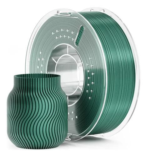 Filamento Metálico Elegoo Pla, 1,75 Mm, 1 Kg, Efecto Metálico, Color Verde Verde Metálico - Imagen 2