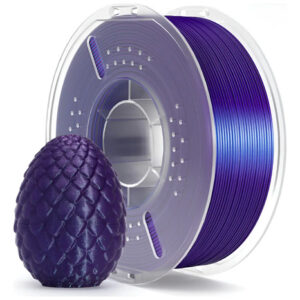 Filamento Pla Elegoo Silk Seda Galactico Impresion 3d Purpura Galáctico