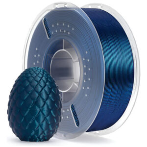 Filamento Pla Elegoo Silk Seda Galactico Impresion 3d Azul Galáctico
