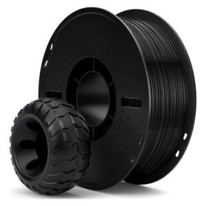 Filamento Elegoo Tpu 95a 1kg 1.75mm Impresora 3d Premium Negro