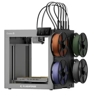Impresora 3d Flashforge Creator 5 Con 4 Boquillas Multicolor Gris