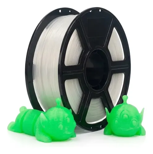 Flashforge Filamento Pla Glow Luminoso Galaxy 1.75 Mm 1 Kg Verde