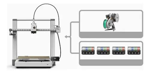 Impresora 3d Bambu Lab A2l Sin Combo Ams 3dimech Gris - Imagen 3